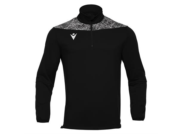 Tagus 1/4 Zip Top SORT/HVIT L Teknisk treningsgenser - Unisex 