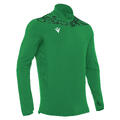 Tiber 1/4 Zip Top GRN/BLK XL Stilren treningsgenser - Unisex