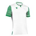 Tureis Shirt WHT/GRN XS Teknisk T-skjorte i ECO-tekstil
