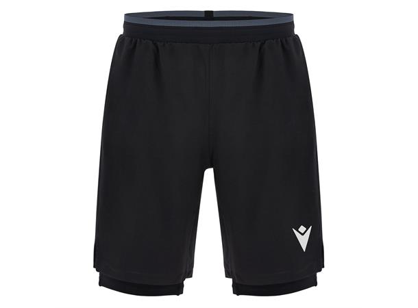 Matias II Icon shorts BLK S Teknisk kamp og treningsshorts - Unisex 