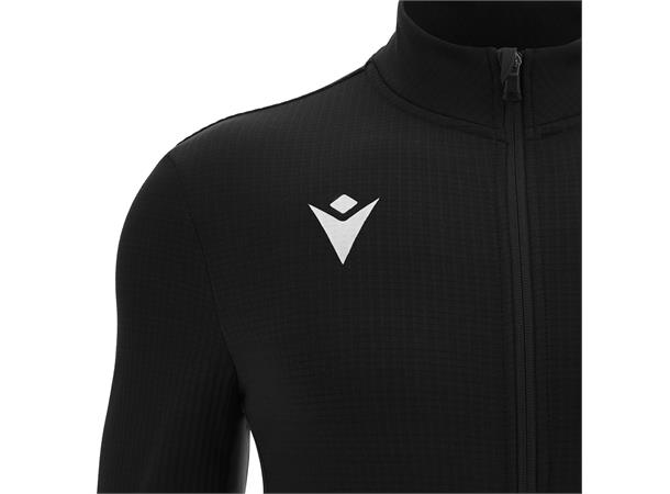 Record Full Zip 3D top BLK/ANT 3XL Teknisk Fleecejakke  - Unisex 