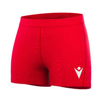 Flower Shorts RED M Løpe Shorts - Dame