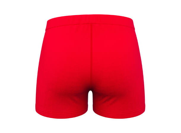 Flower Shorts RED M Løpe Shorts - Dame 
